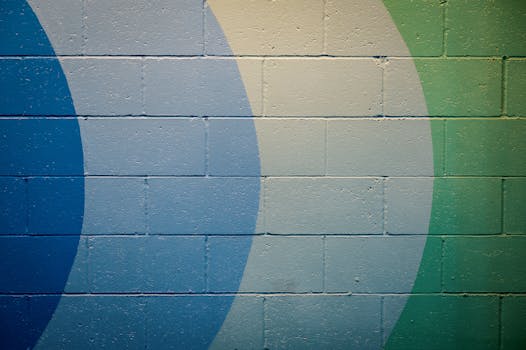 vibrant mural on a city wall